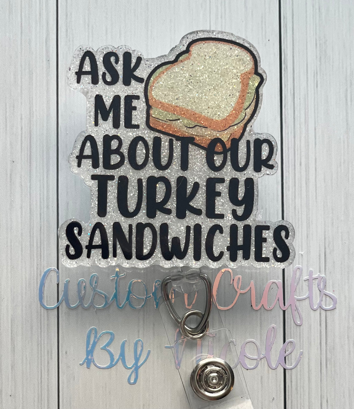 Ask me about our turkey sandwiches