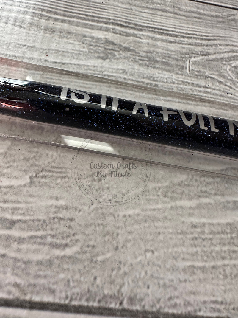 Is it a full moon - midnight blue