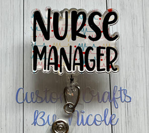 Nurse manager