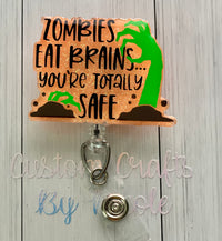 Zombies eat brains