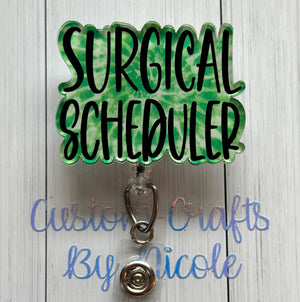 Surgical scheduler