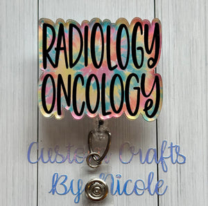 Radiology Oncology